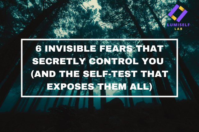 Fears That Control You